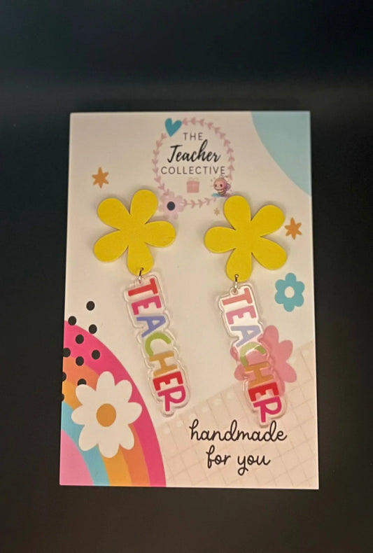 Educator earrings The Teacher Collective