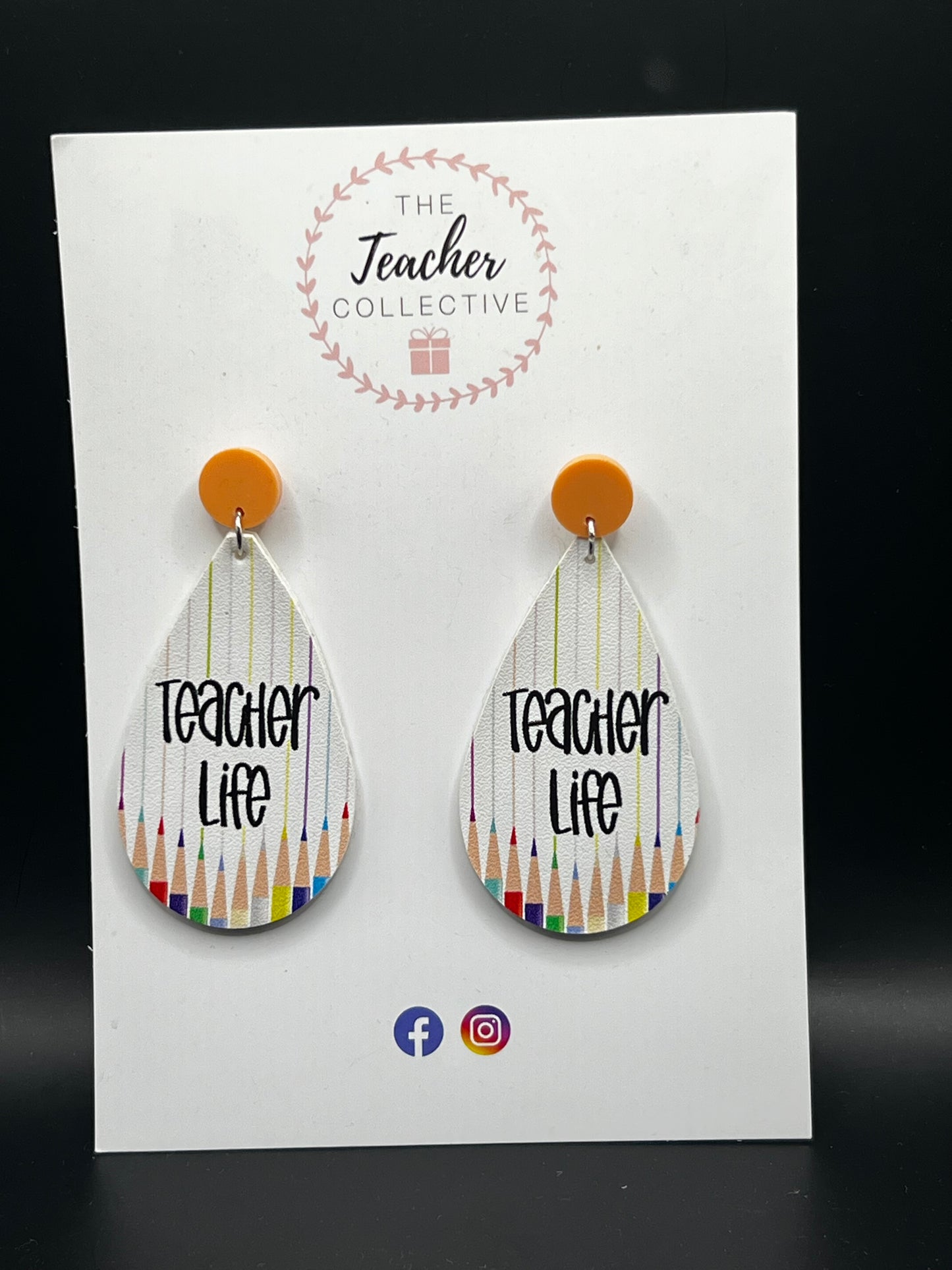 Educator earrings