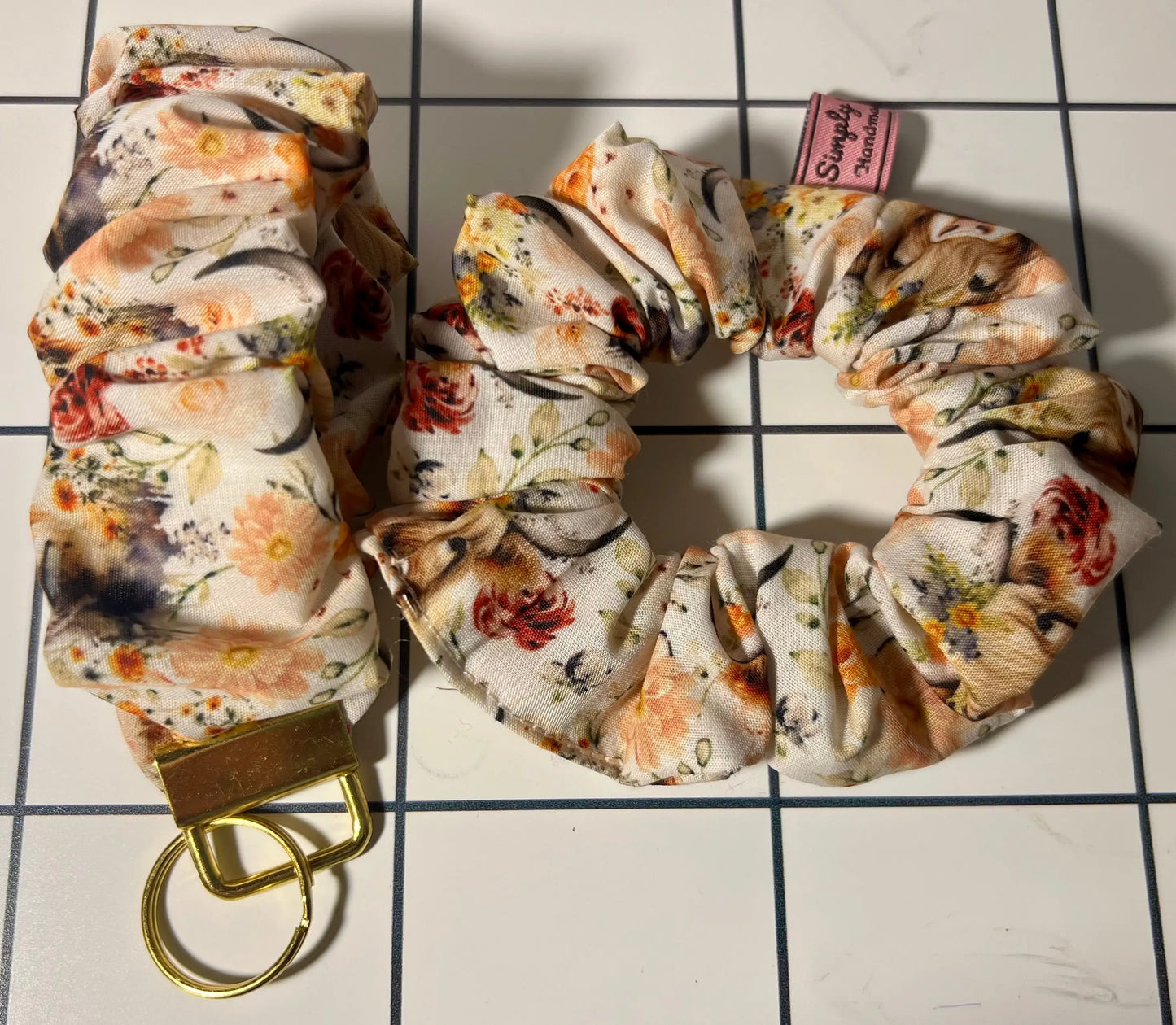 Highland cow scrunchie & wristlet set The Teacher Collective