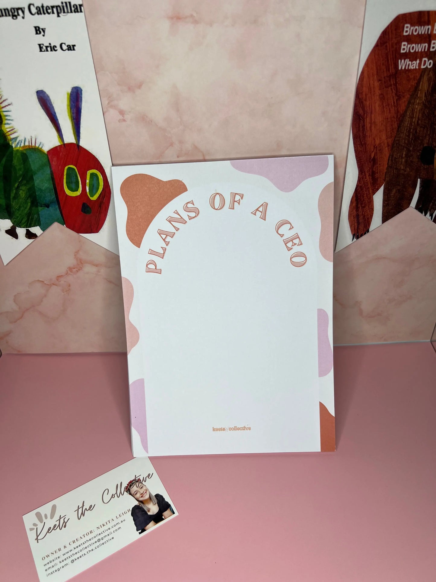 Plans of a CEO note pad The Teacher Collective