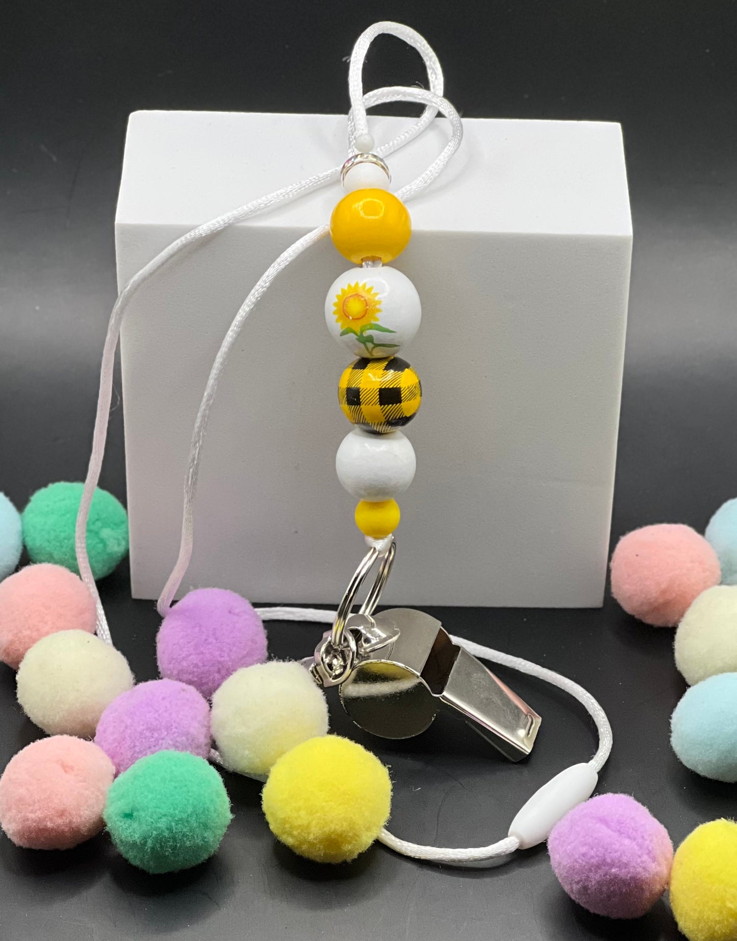 Whistle lanyard