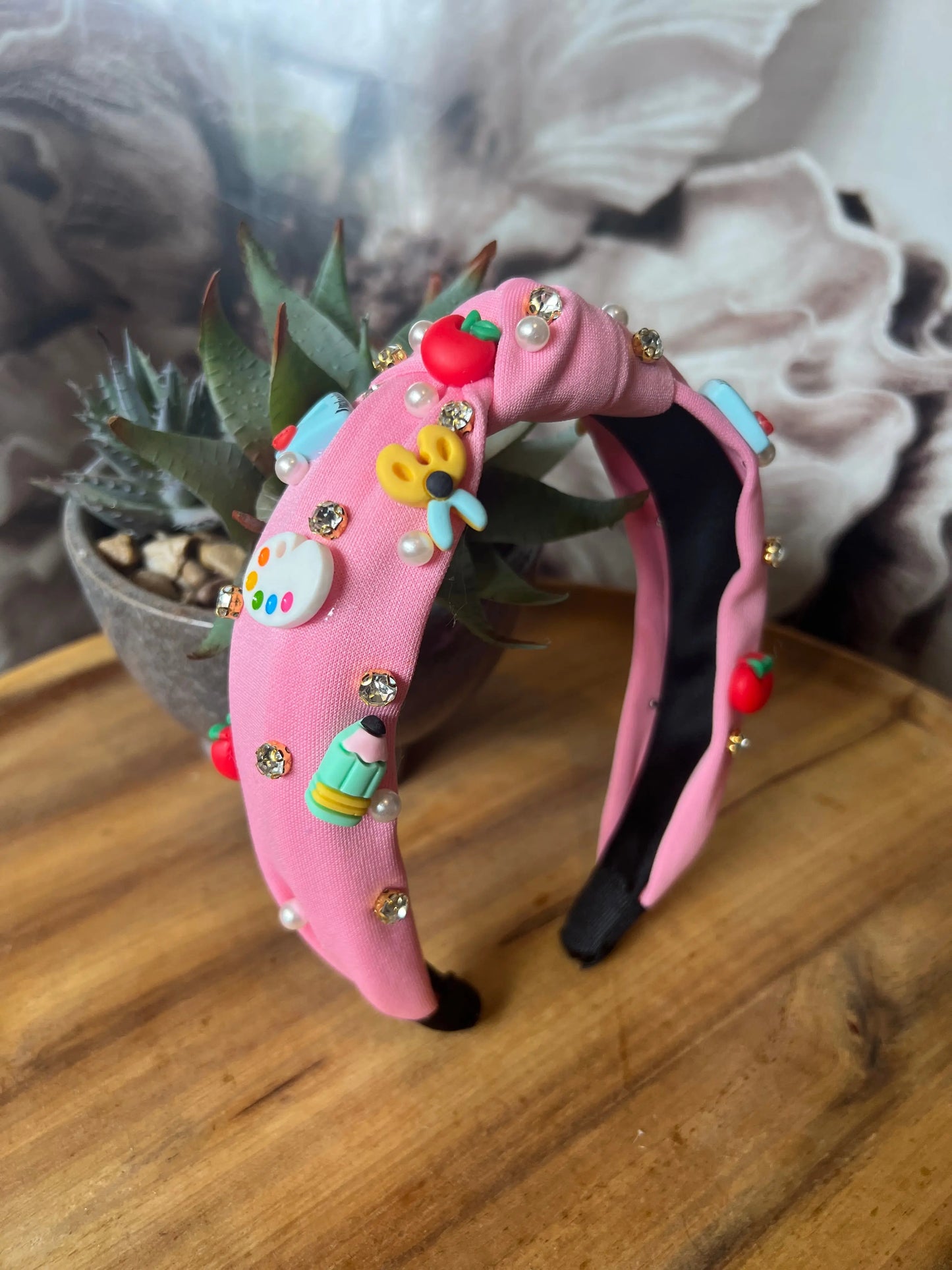 Baby Pink Teacher Headband The Teacher Collective