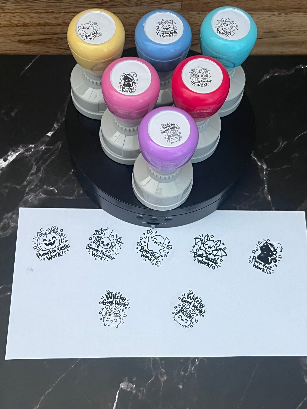 Halloween stamp collection