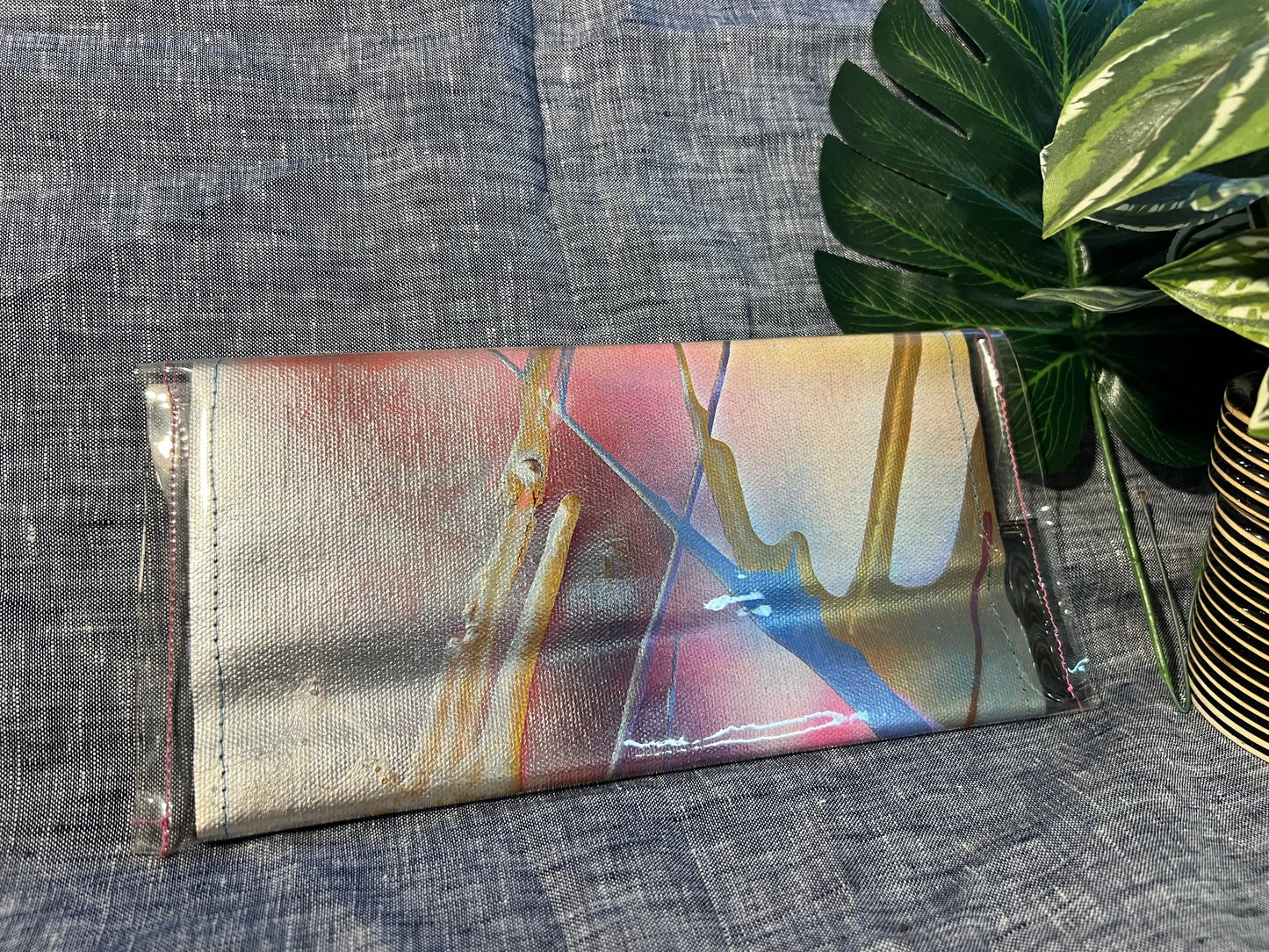 Small canvas clutch Simply Cuteness - Jewellery & Clutches