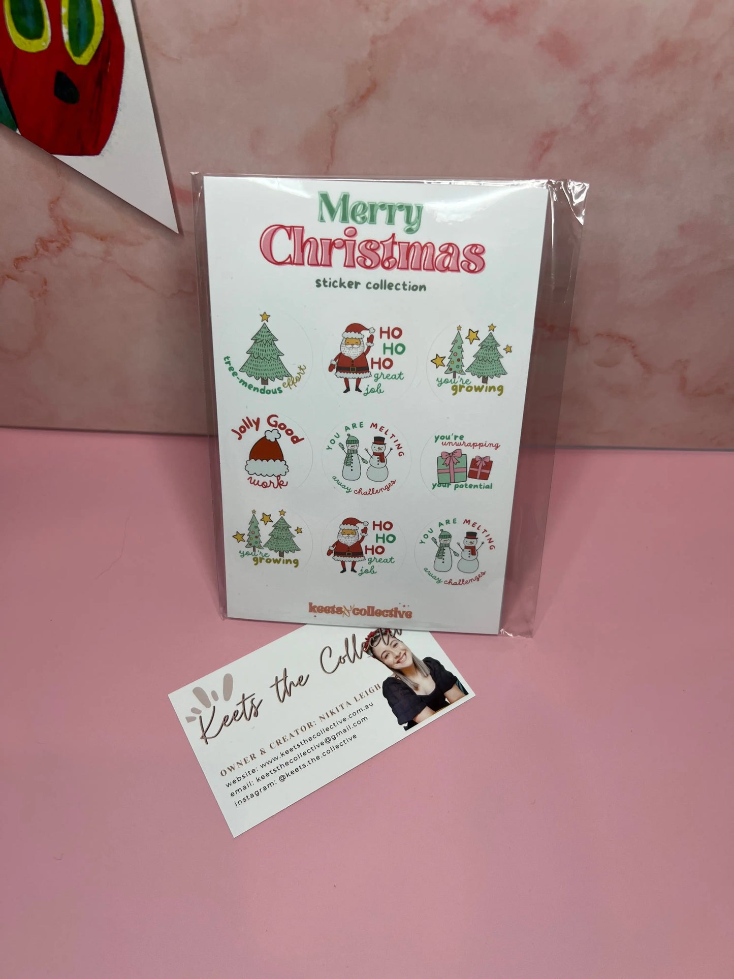 Christmas stickers The Teacher Collective