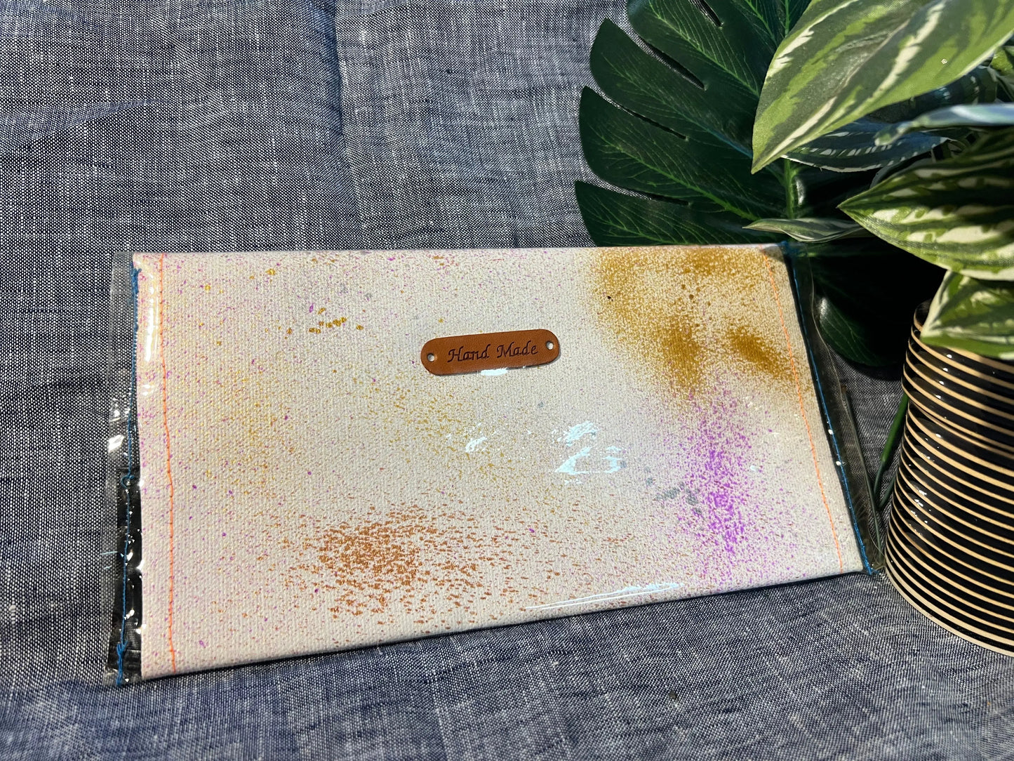 Small canvas clutch Simply Cuteness - Jewellery & Clutches