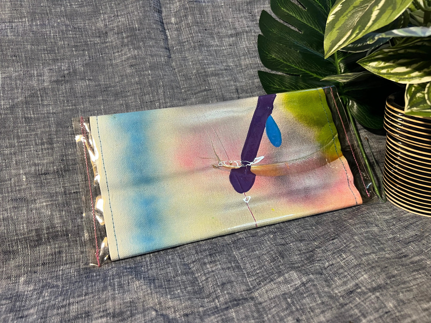 Small canvas clutch Simply Cuteness - Jewellery & Clutches