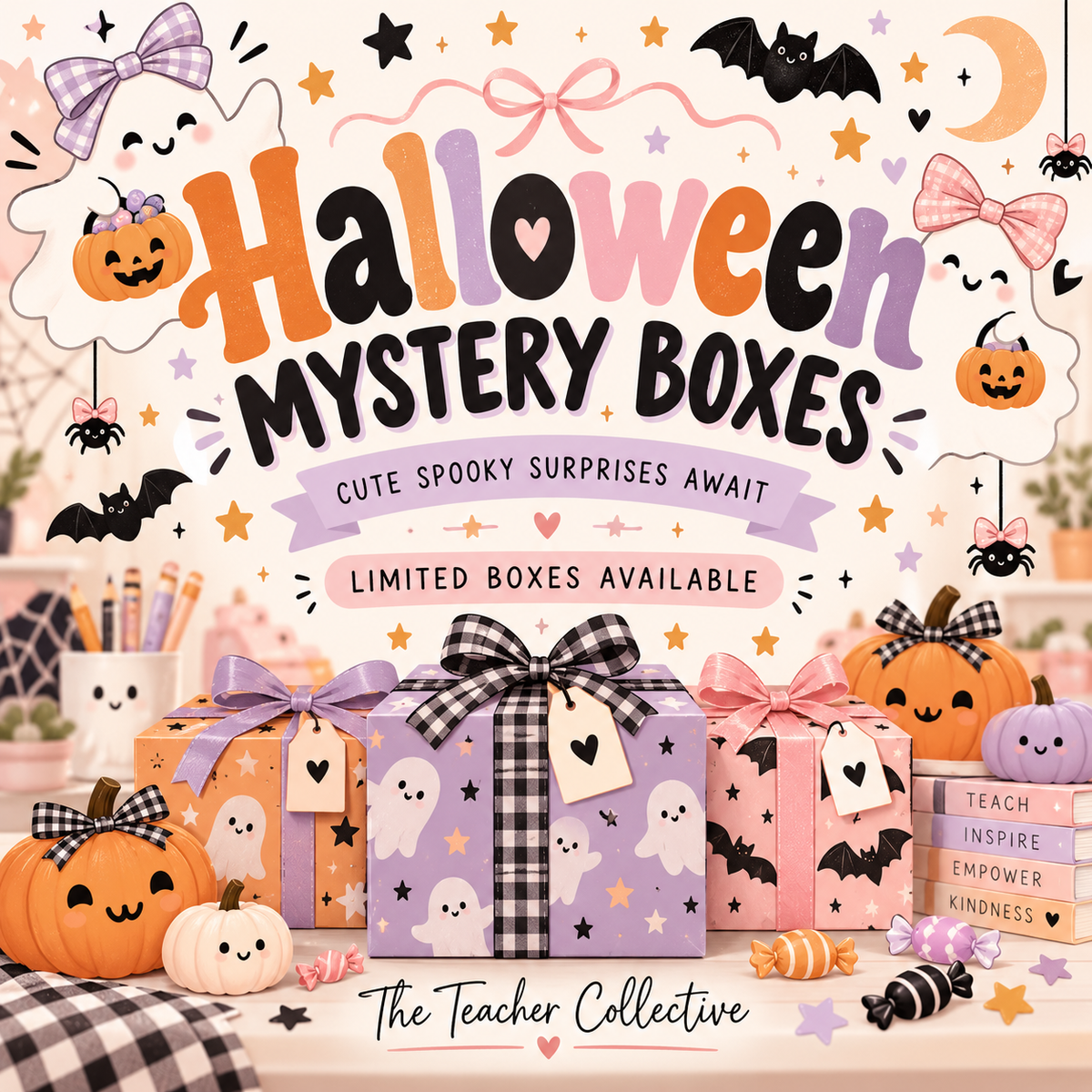 Halloween mystery boxes