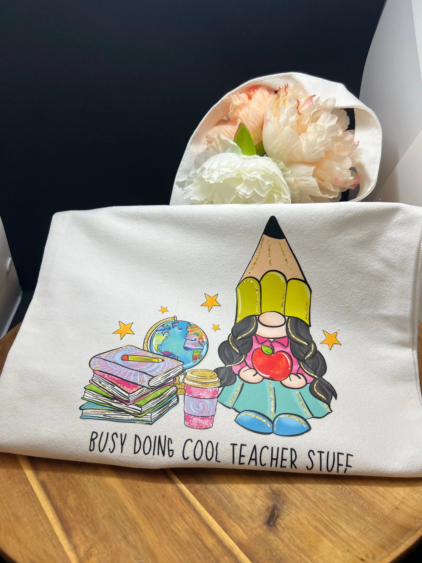 Canvas teacher tote The Teacher Collective