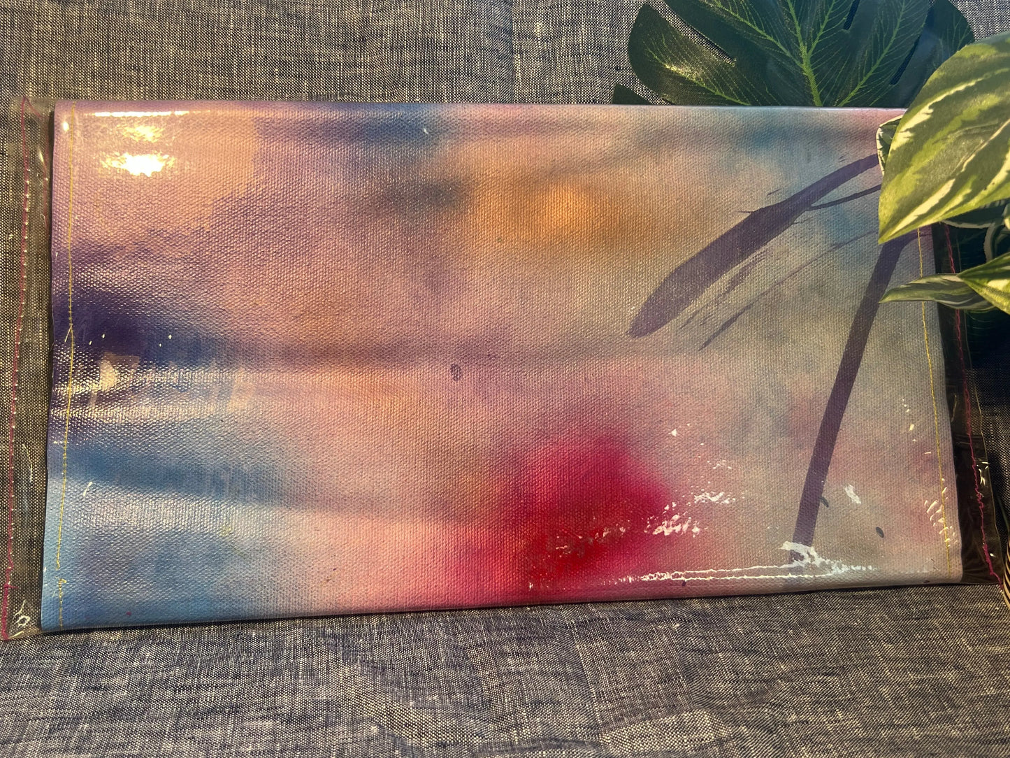 Large Canvas Clutch Bag Simply Cuteness - Jewellery & Clutches