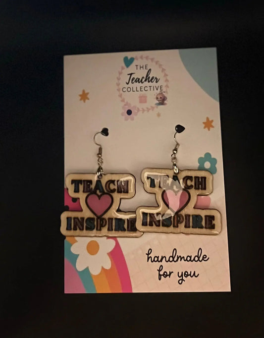 Educator earrings The Teacher Collective
