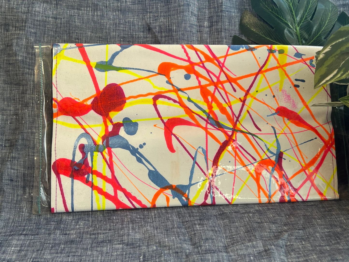 Large hand painted clutch bag Simply Cuteness - Jewellery & Clutches