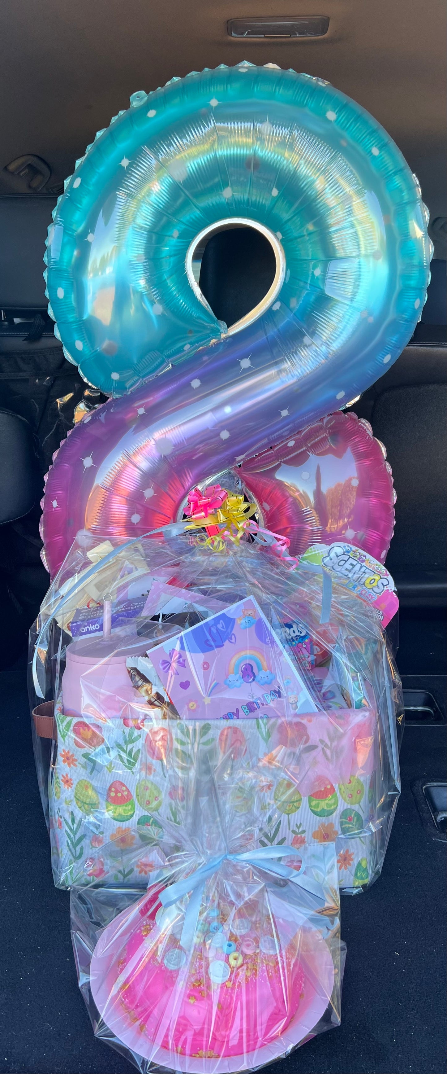 Birthday gift basket