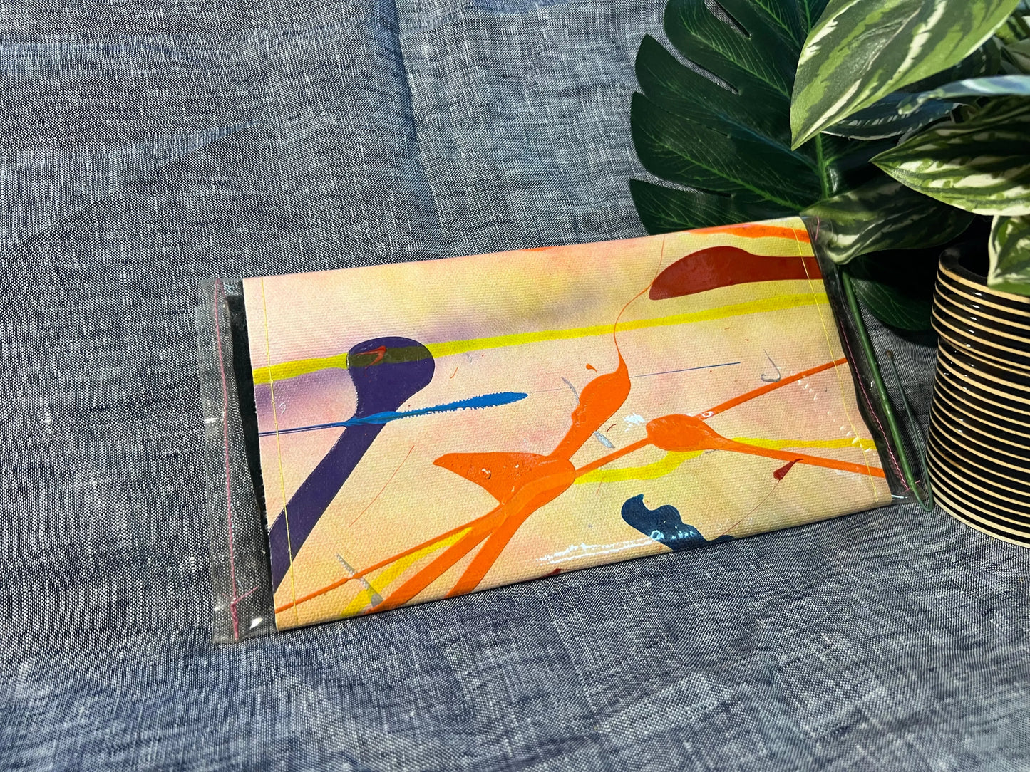 Small canvas clutch Simply Cuteness - Jewellery & Clutches