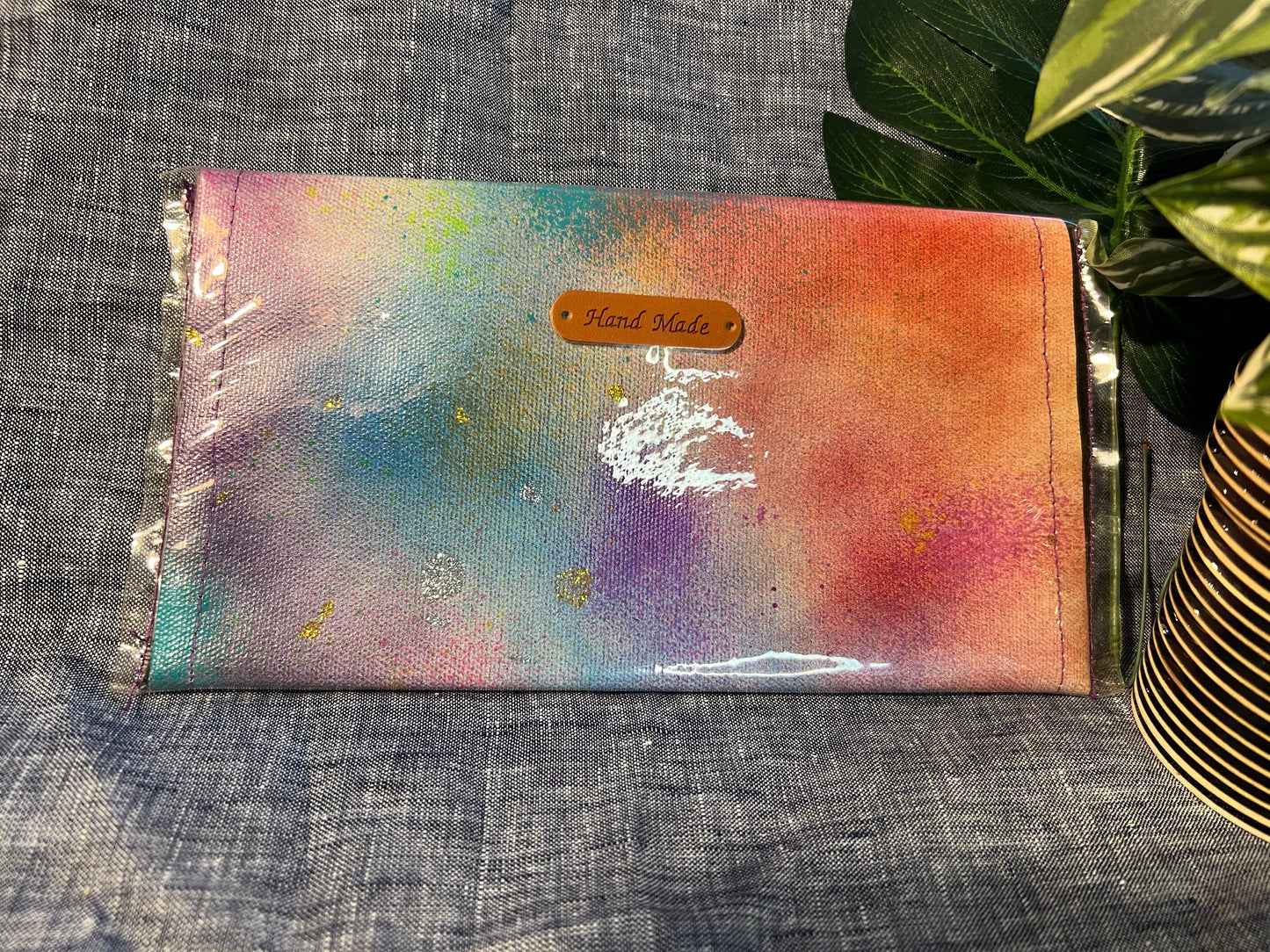 Small canvas clutch Simply Cuteness - Jewellery & Clutches