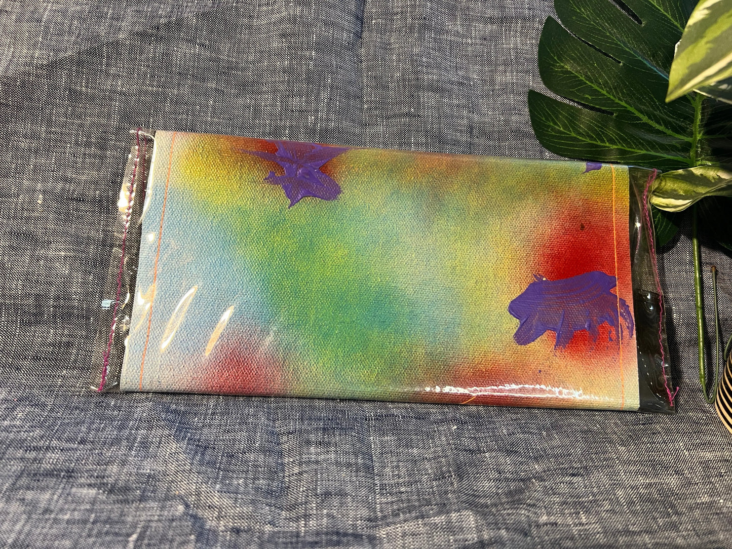 Small canvas clutch Simply Cuteness - Jewellery & Clutches