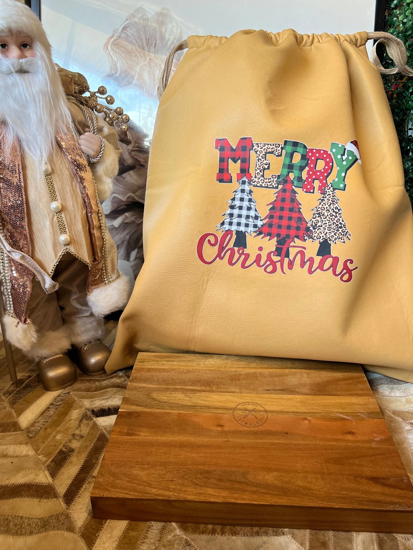 Extra large lined Santa sack The Teacher Collective