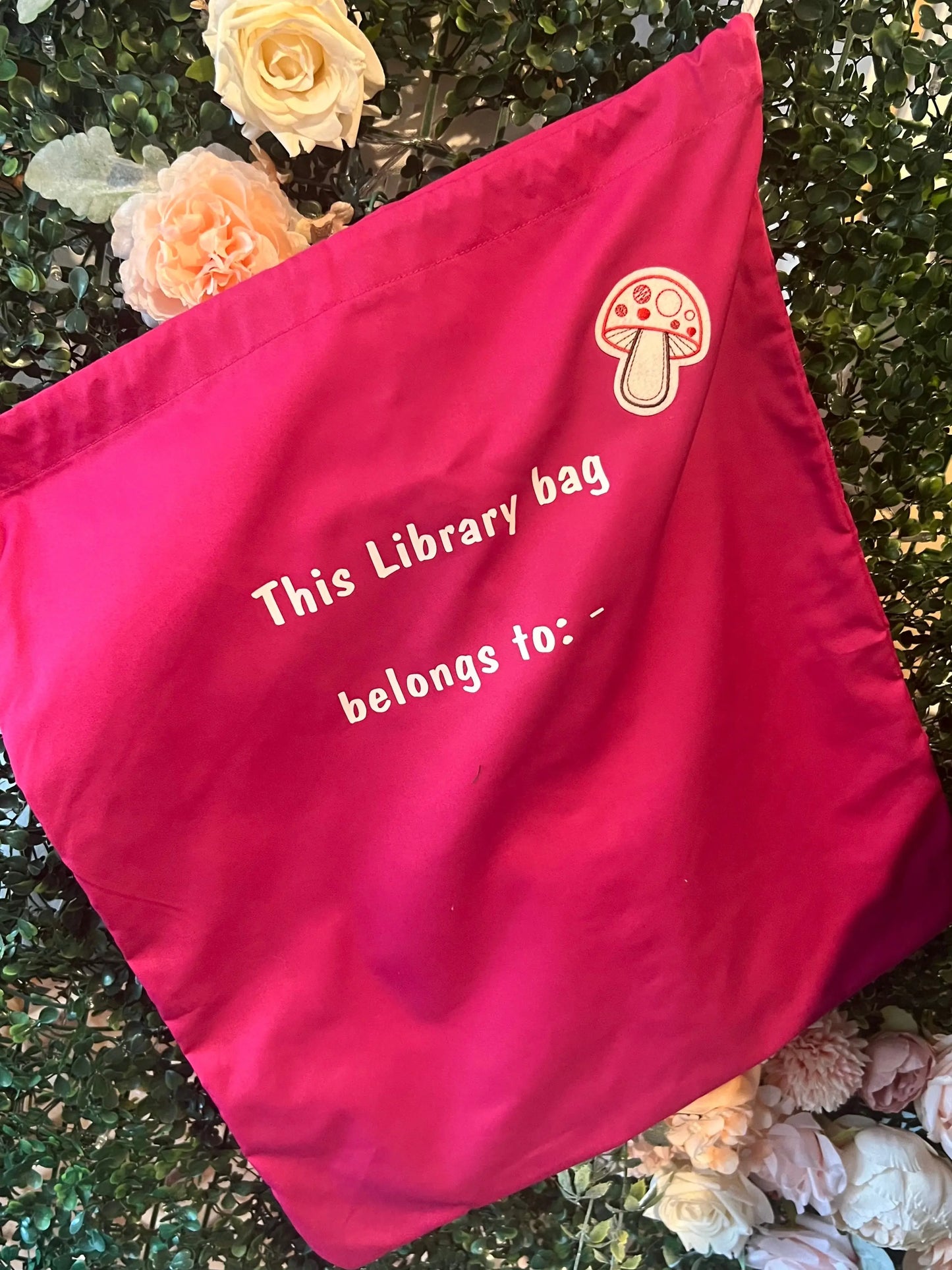 Draw string library bag The Teacher Collective