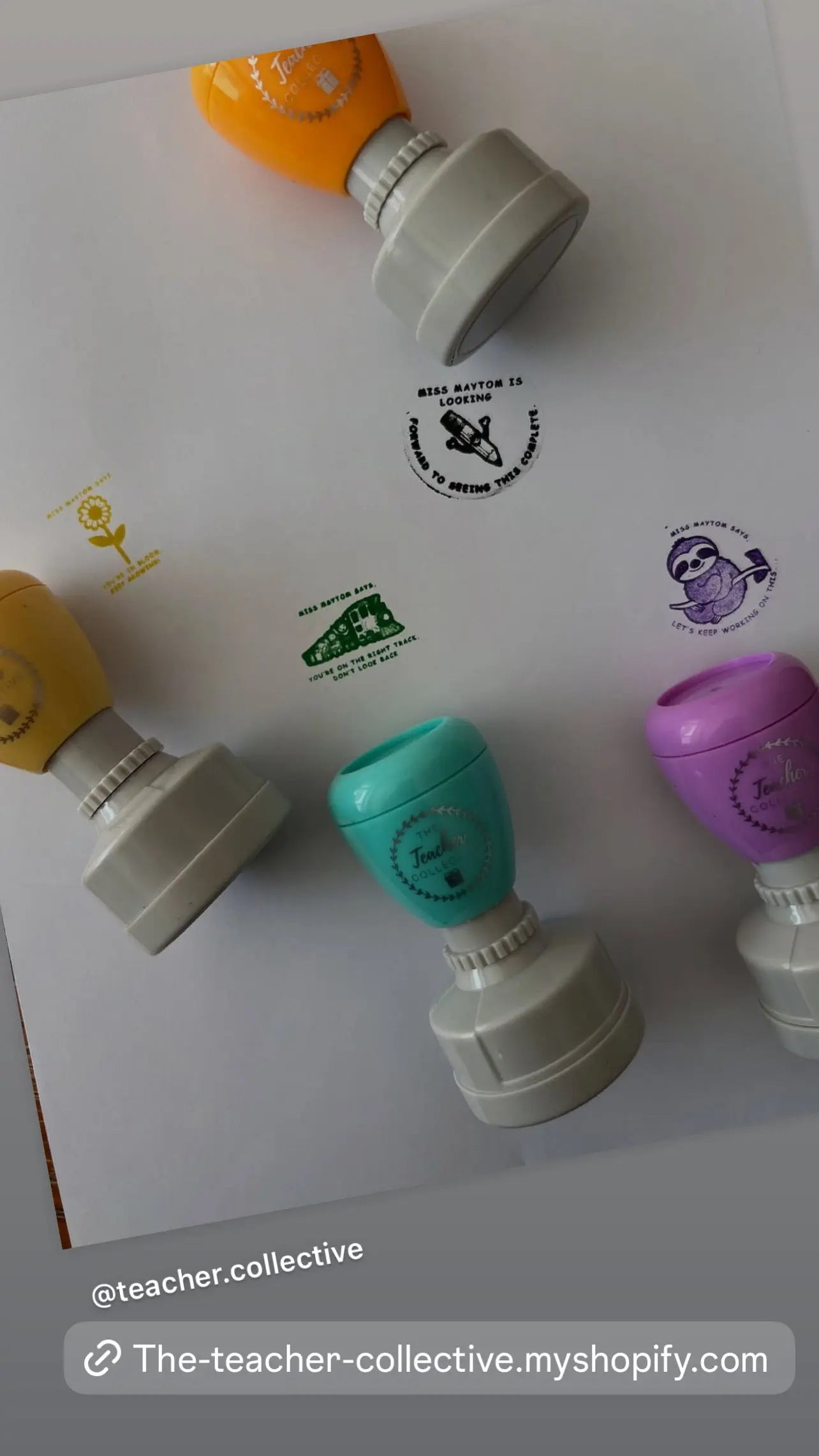 4 stamps The Teacher Collective