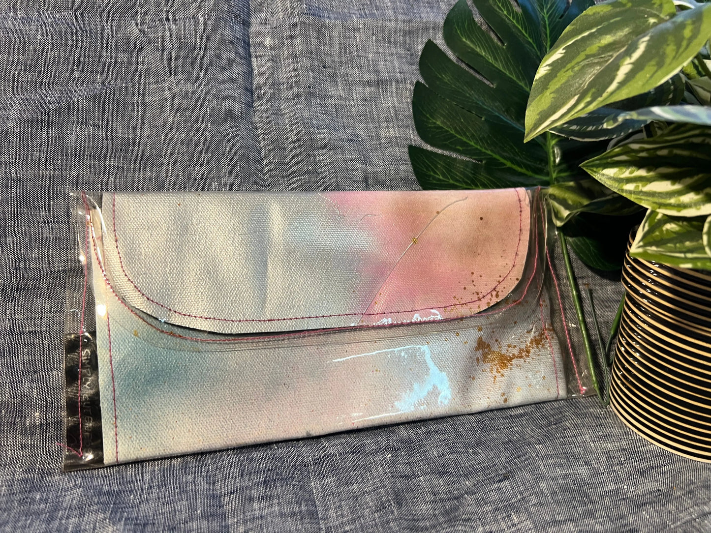 Small canvas clutch Simply Cuteness - Jewellery & Clutches