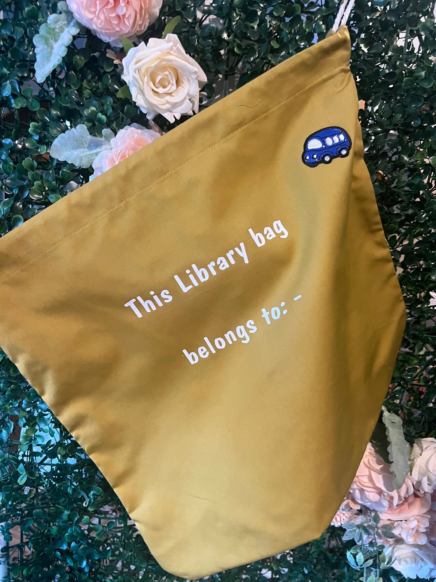 Draw string library bag The Teacher Collective