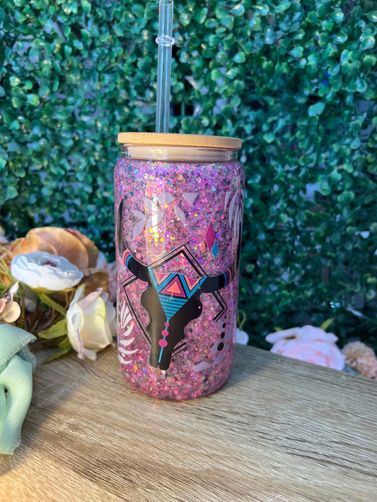 Glass snow globe tumbler The Teacher Collective