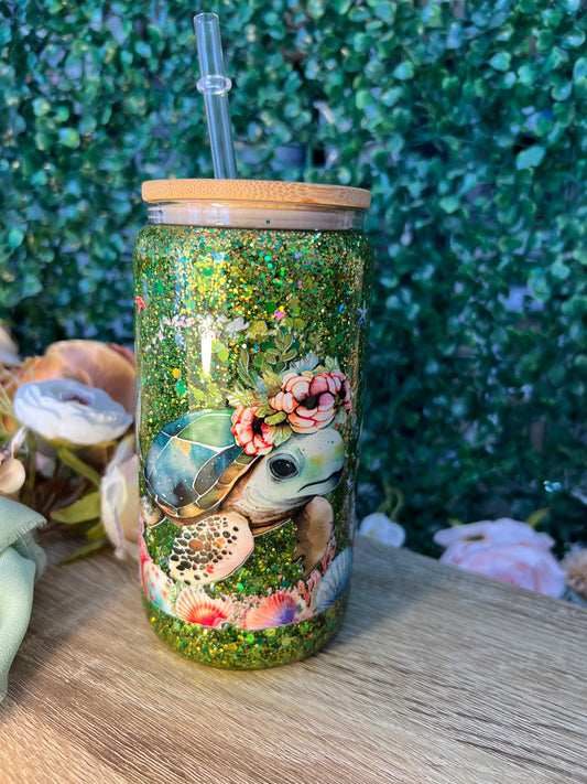 Glass snow globe tumbler The Teacher Collective