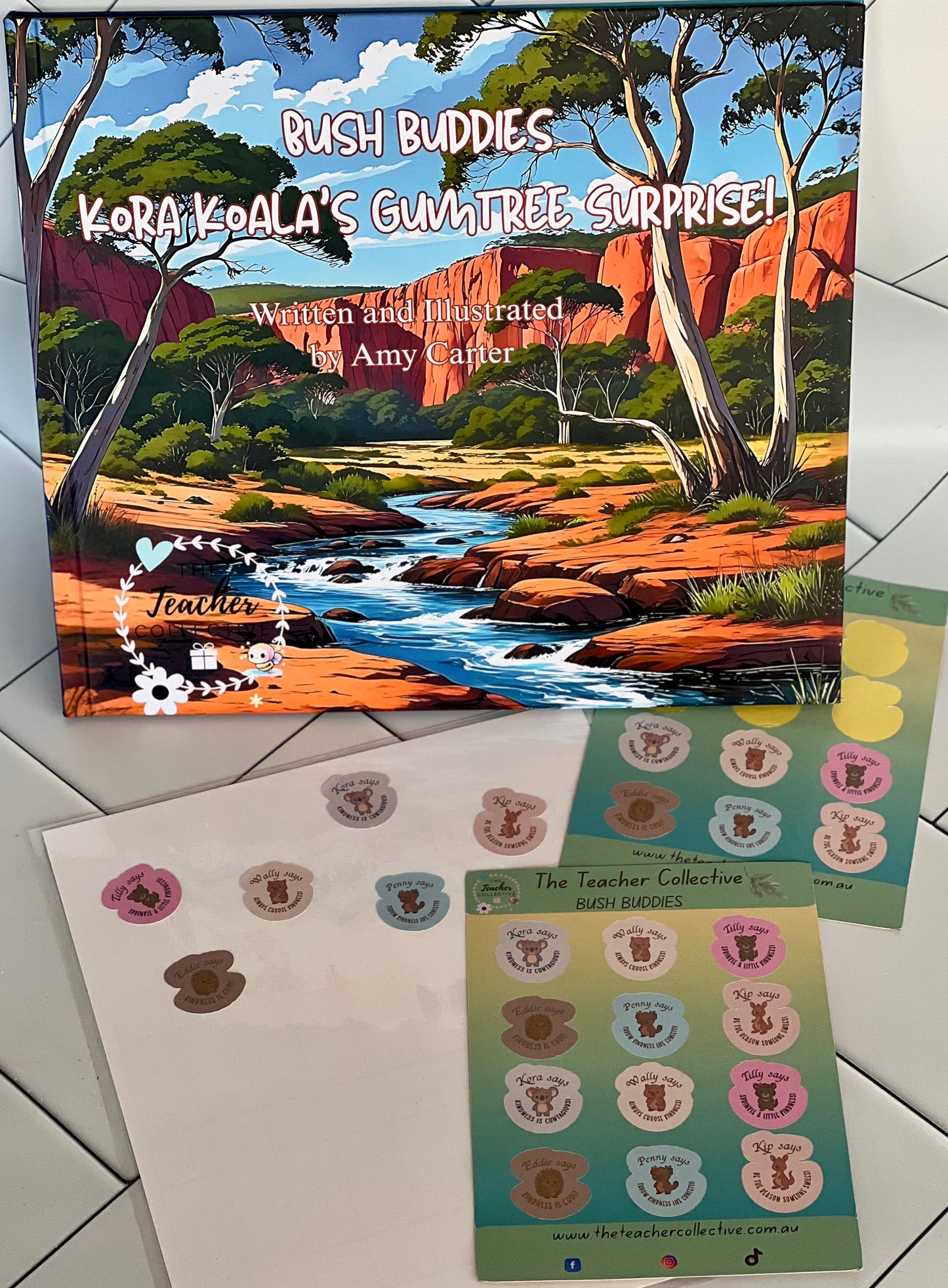 Bush buddies - Kindness Stickers