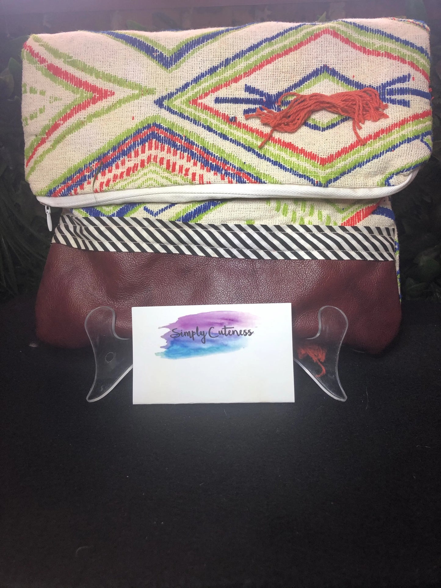 Large fold over clutch Simply Cuteness - Jewellery & Clutches