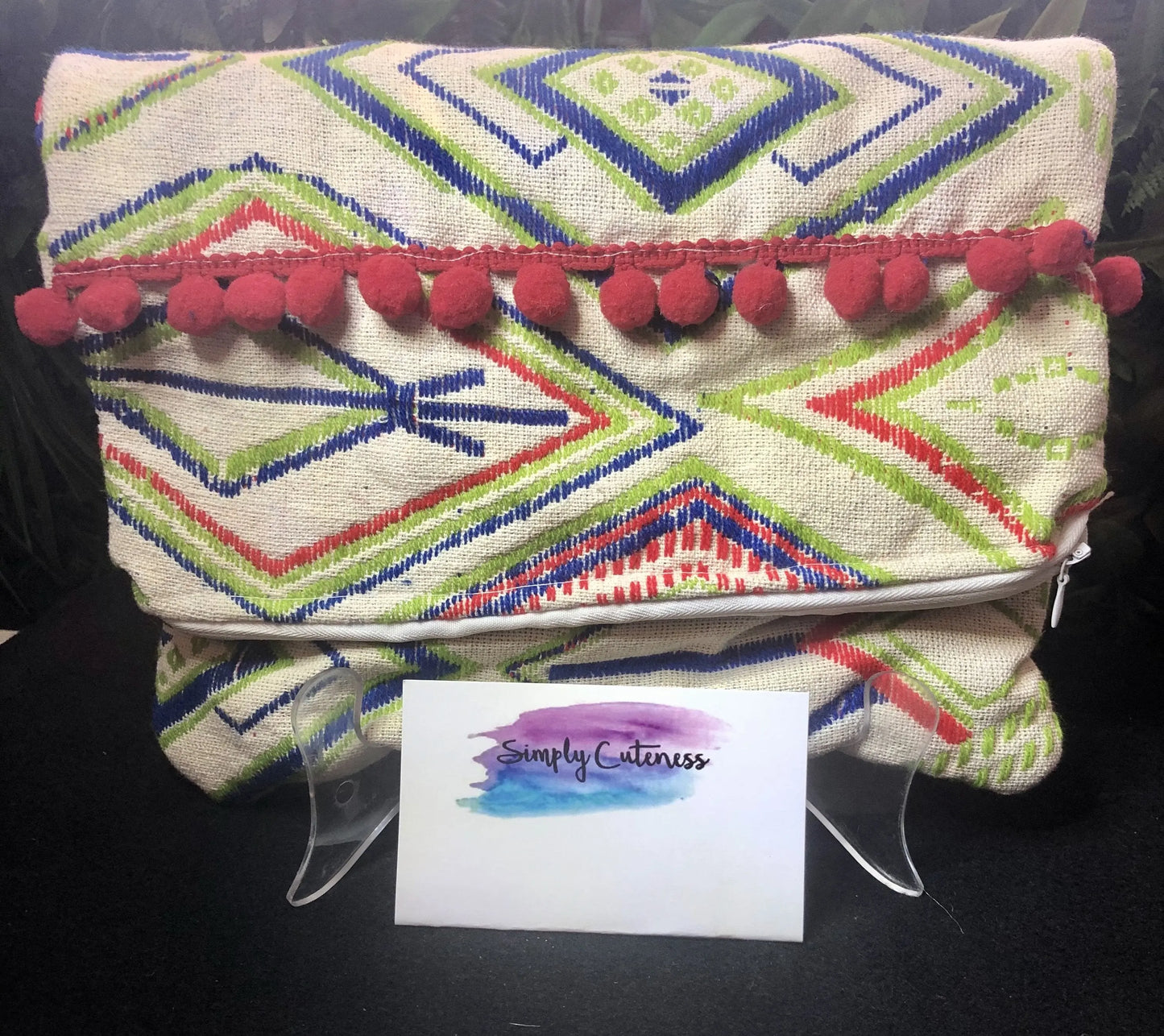 Large fold over clutch Simply Cuteness - Jewellery & Clutches