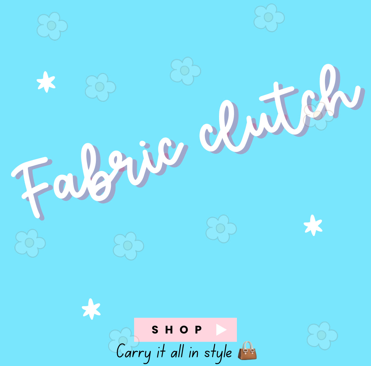 Fabric clutch The Teacher Collective