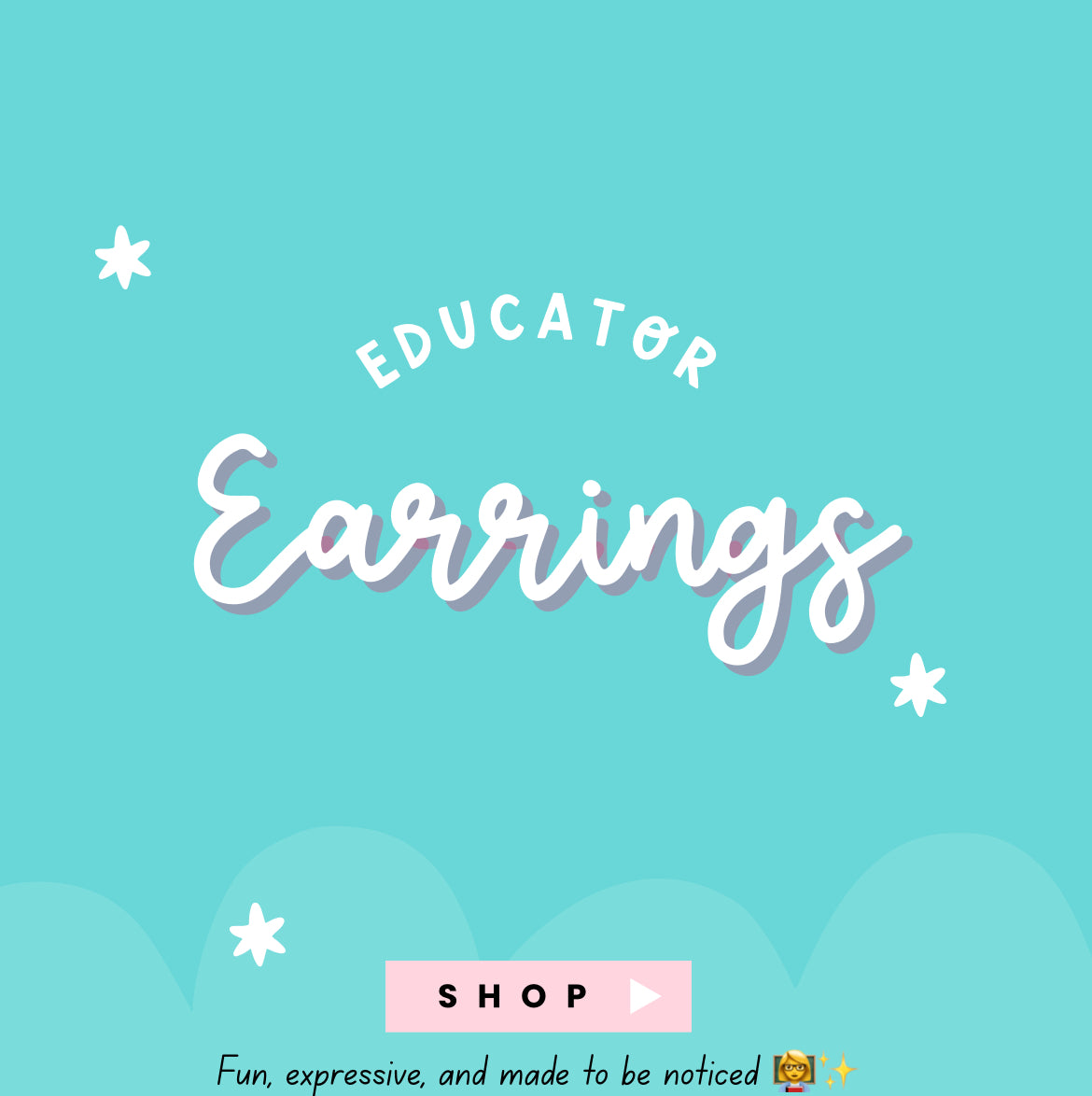 Educator-earrings The Teacher Collective