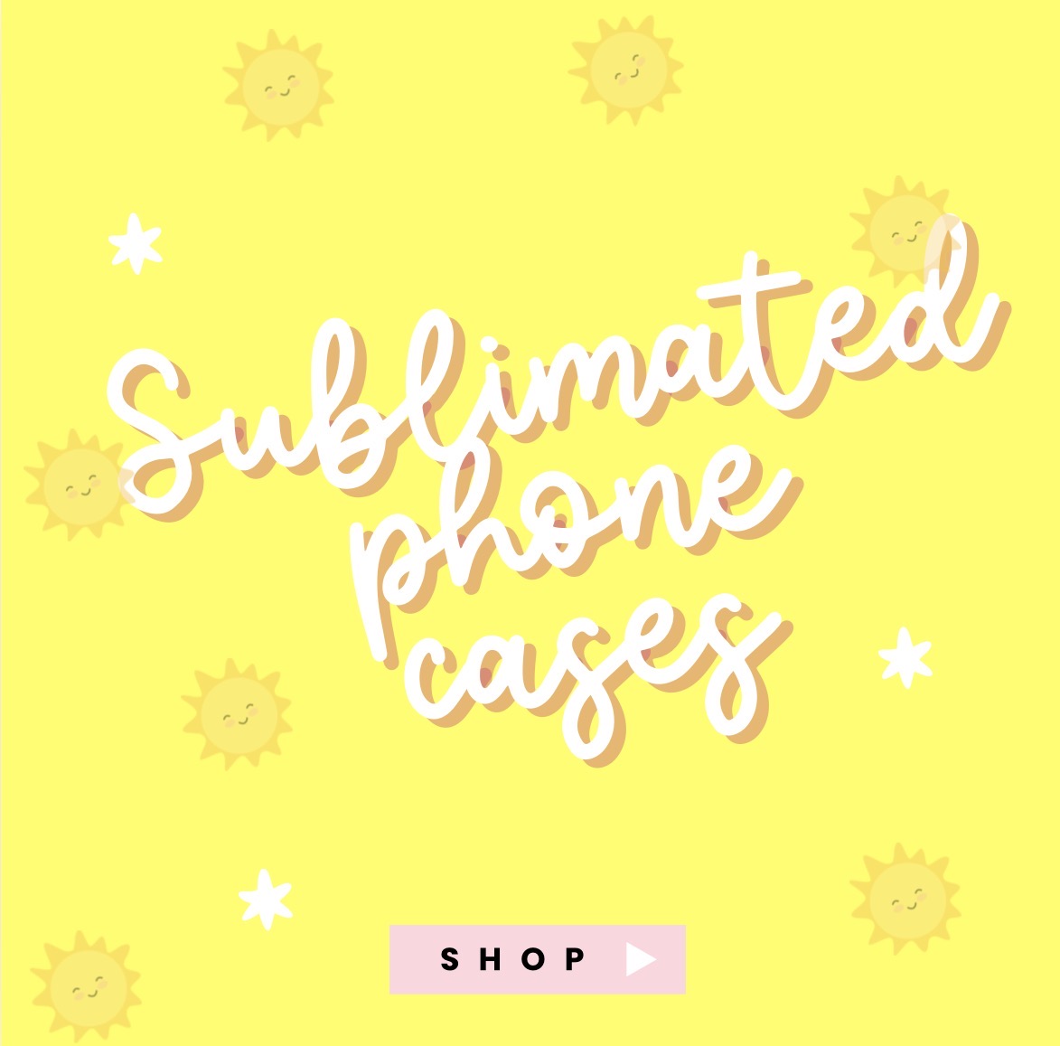 Sublimated phone cases