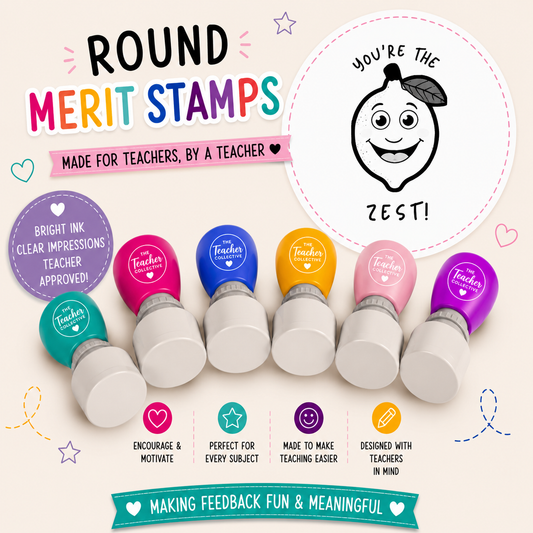 Custom teacher stamp - Zest