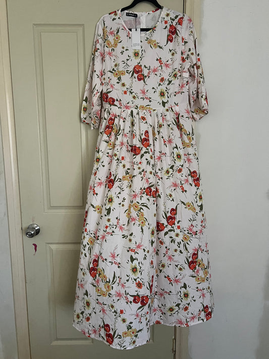 Long dress with pockets