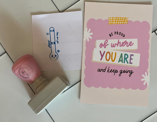 Feelings Thermometer Stamp