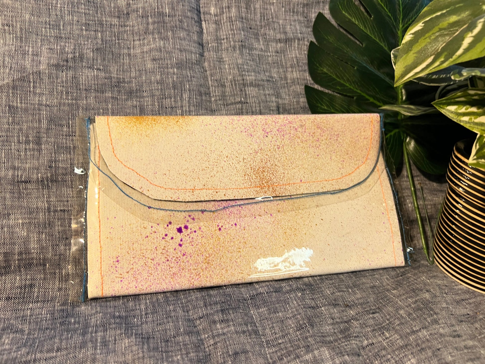 Small canvas clutch Simply Cuteness - Jewellery & Clutches