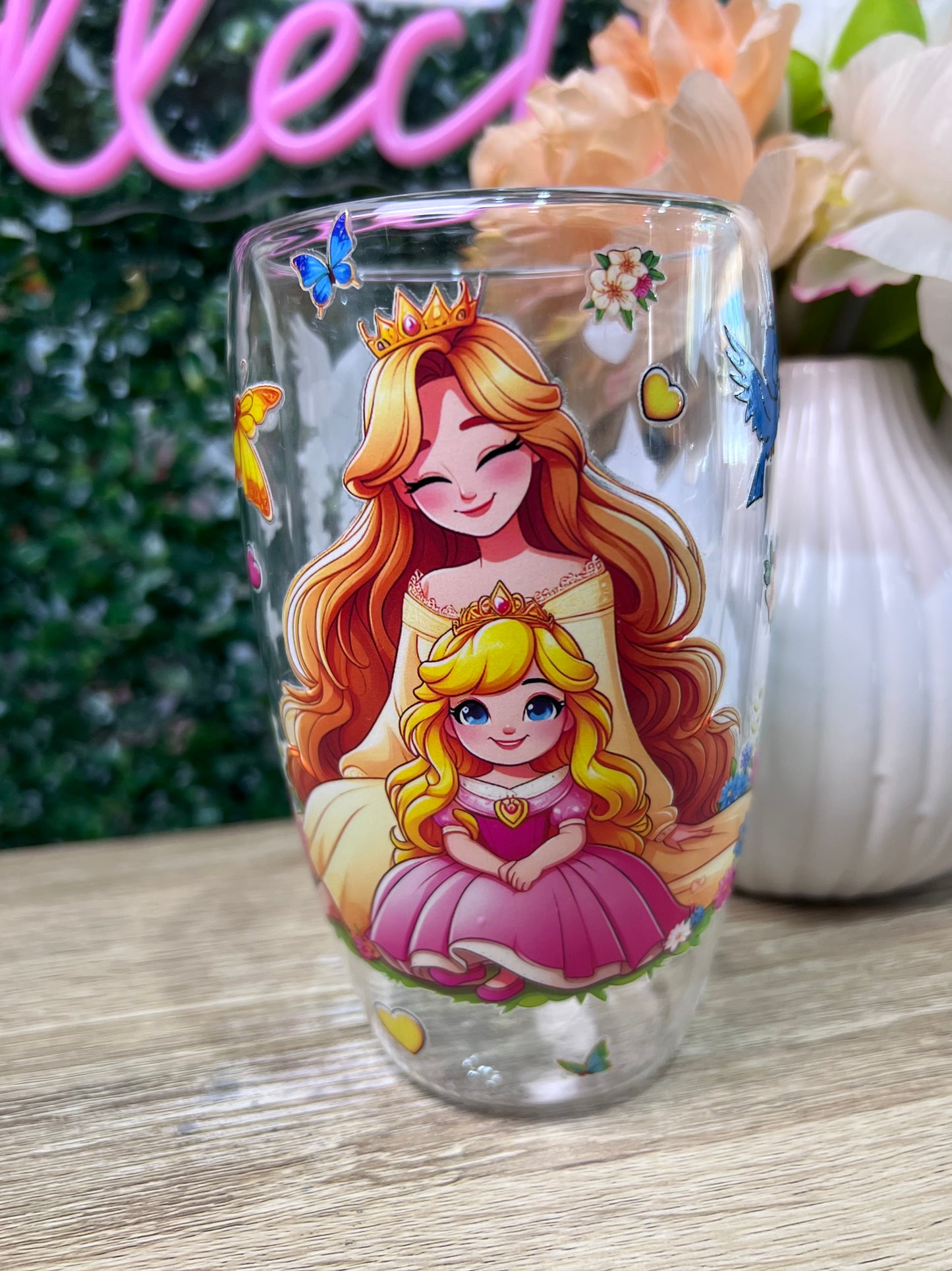 Princess Double wall coffee mug set