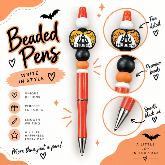 Beaded pen