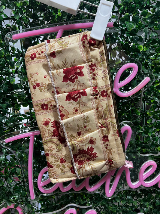Danielle Handmade Fabric Clutch /Australian Made