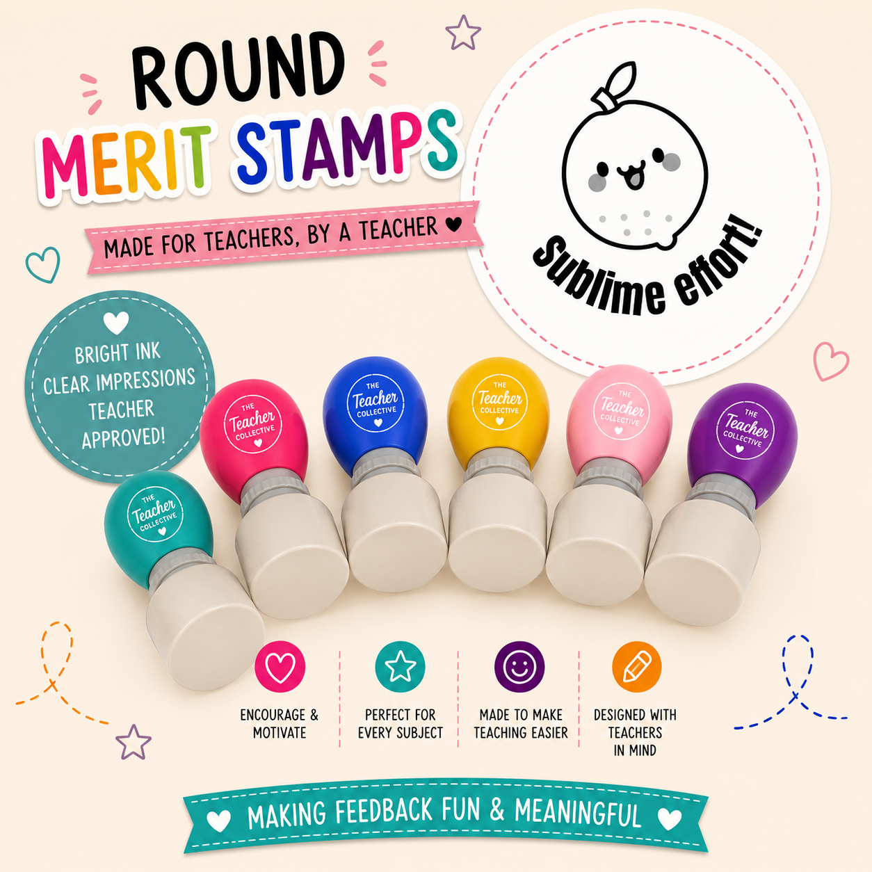 Sublime effort stamp