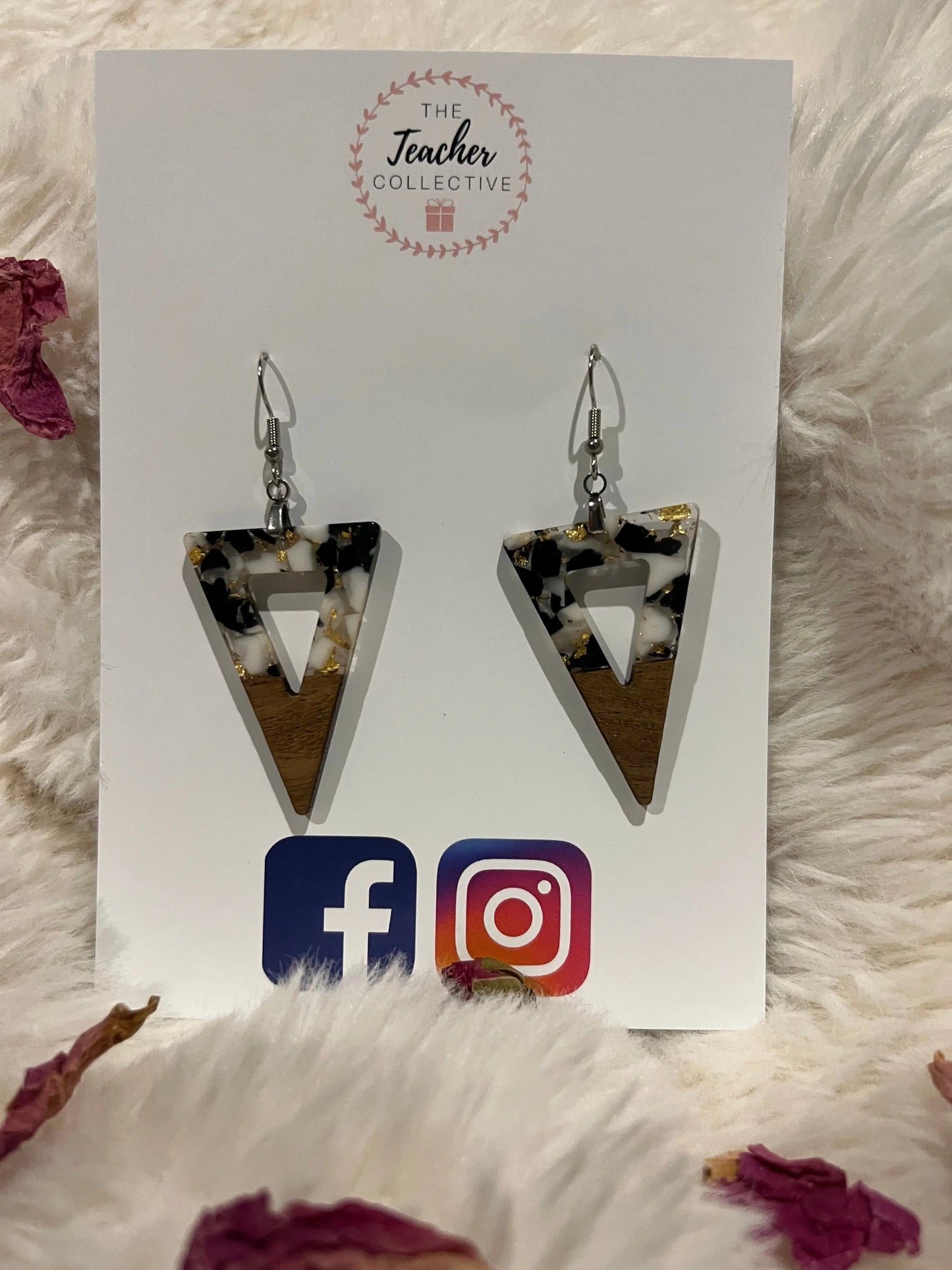 Wooden / Acrylic Earrings