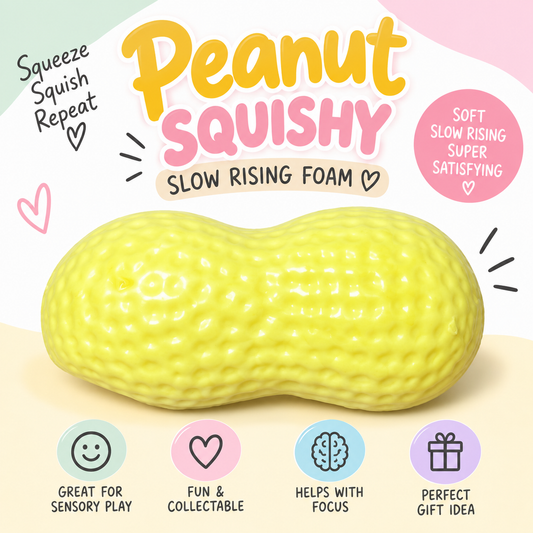 🥜 Slow Rising Peanut Squishy