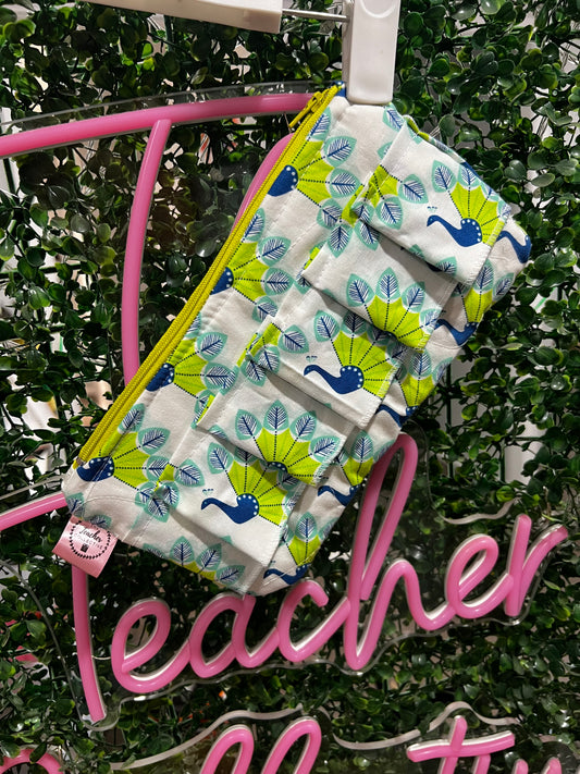 Olivia Handmade Fabric Clutch /Australian Made