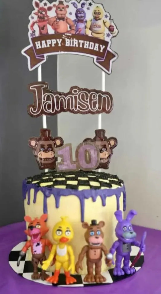 Personalised cake toppers The Teacher Collective
