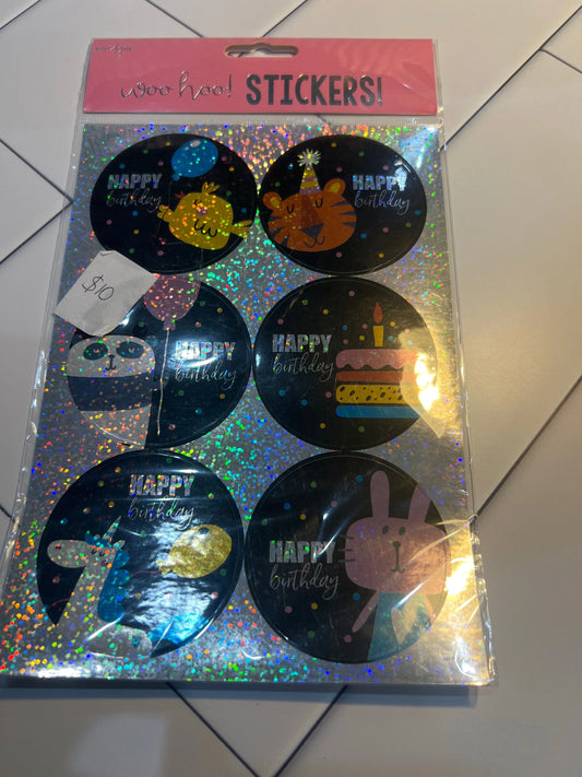Birthday stickers The Teacher Collective