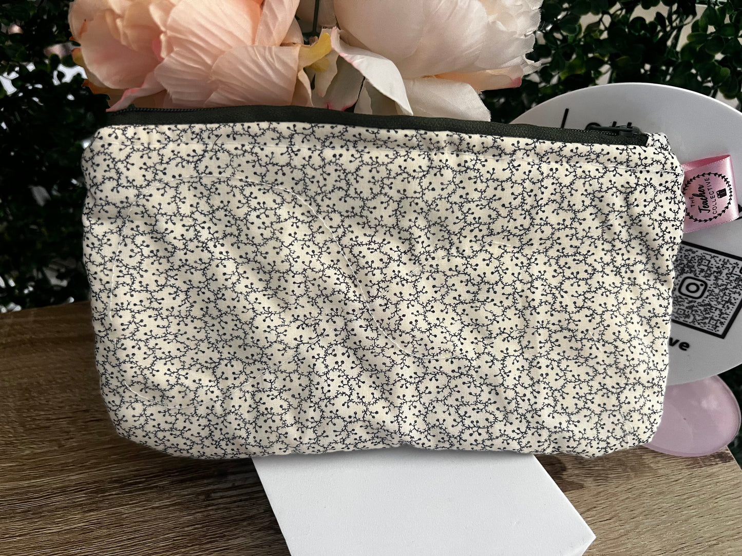 Elsie Handmade Fabric Clutch /Australian Made