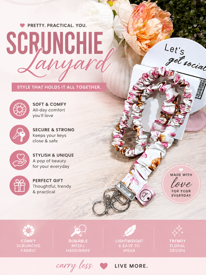 Scrunchie lanyard