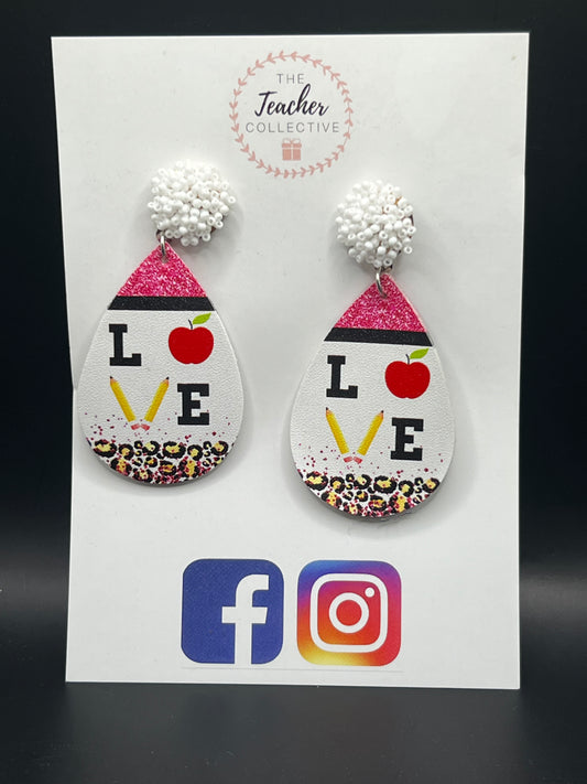 Educator earrings