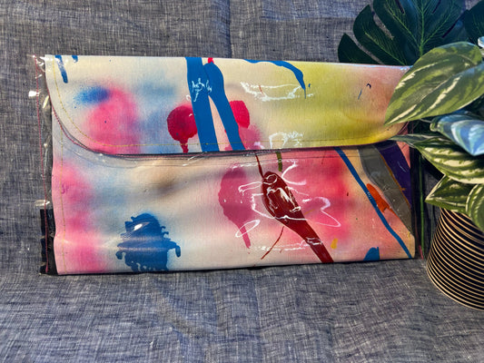 Large hand painted clutch bag Simply Cuteness - Jewellery & Clutches